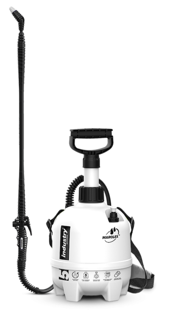 Оприскувач ранцевий MAROLEX Industry Alka line 5: 5L, 0,4MPa, EPDM. штанга 65-111см, шланг 170см