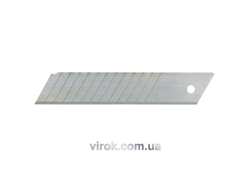 Леза відломні VOREL : W= 9 мм, Набір 5 Шт/Уп. [100/600]