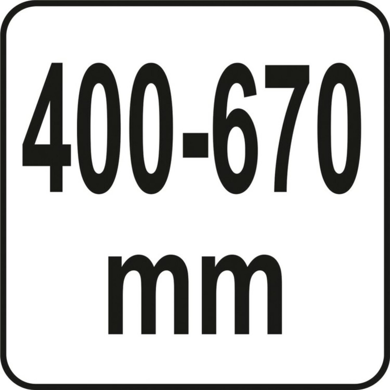 Тримач для перенесення плит, блоків і цегли YATO; l= 40- 67 см