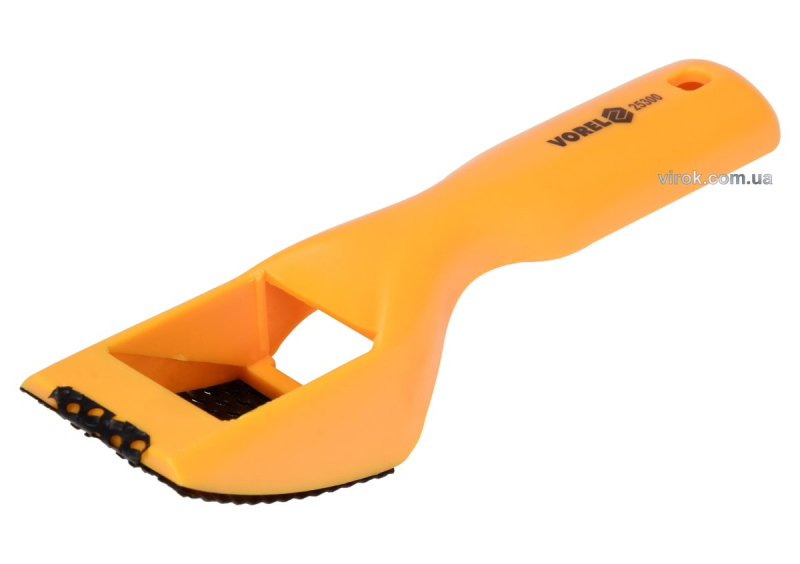 Рашпиль для гіпсокартону VOREL 60 х 40 мм, пластиковий корпус [10/60]