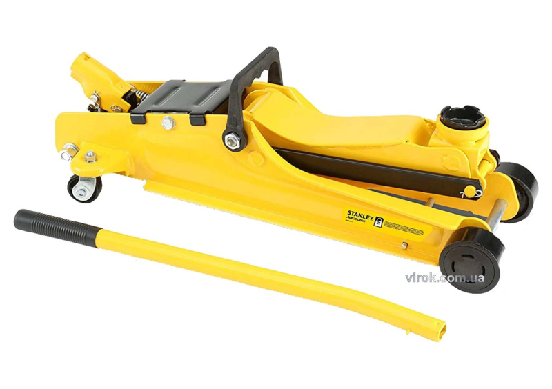 Домкрат гідравлічний підкатний STANLEY, вантажопідйомність- 2 т, h= 85 - 381 мм