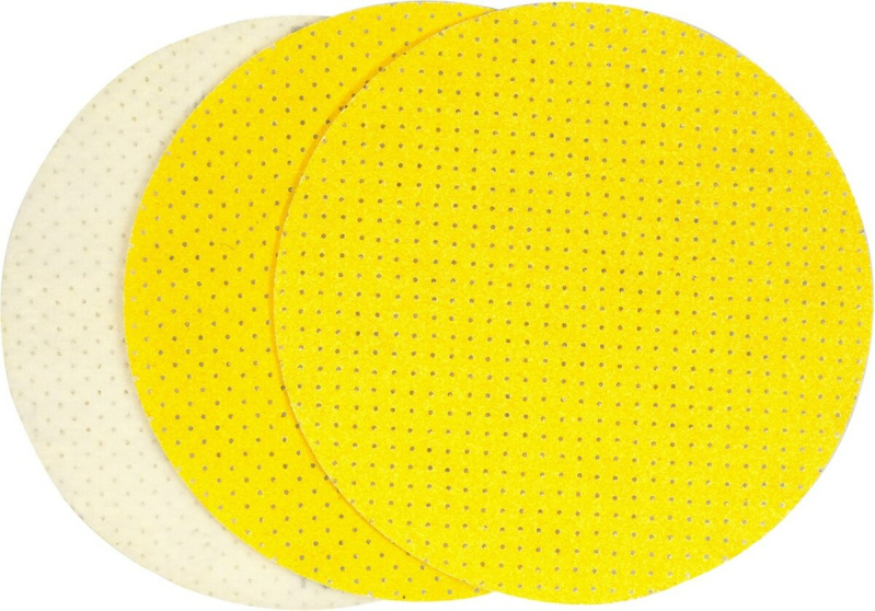Диск шліфувальний перфорований на липучці по штукатурці до шліфмашини YATO: G60, Ø= 225мм, 3 шт