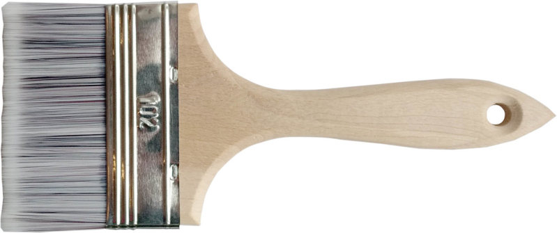 Пензель малярний плоский воскований, b= 102 мм SUPER PROFI TM VIROK, три види щетини