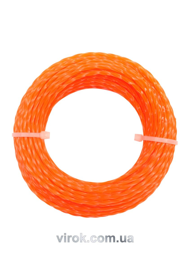 Жилка для тримера квадрат кручений FLO : 2 мм х 15 м [10/120]