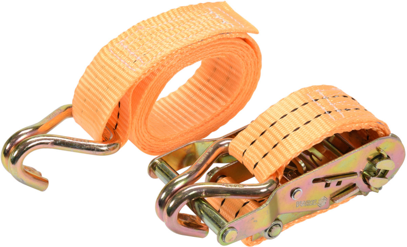 Пас для кріплення багажу з тріщаткою VOREL : сила натягу- 1000/2000 daN, 2 м х 38 мм[12]