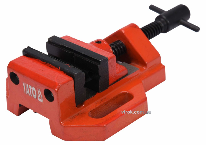 Лещата для верстатів YATO; корпус- 110 мм, губки- 50 мм, розвід губ- 30 мм