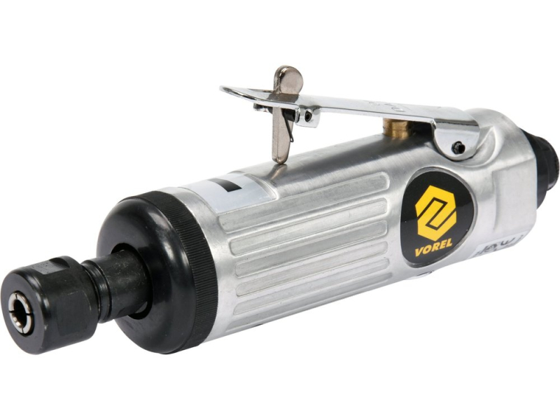 Шлифмашина пневматическая прямая VOREL 81108, цанга 1/4", 22000 об/мин