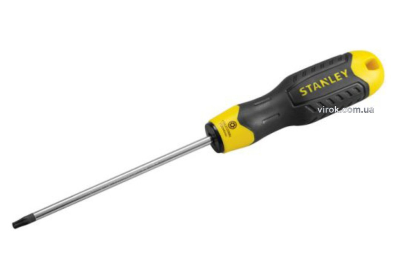 Викрутка зіркова STANLEY "CushionGrip" : TORX Т40 x 120 мм