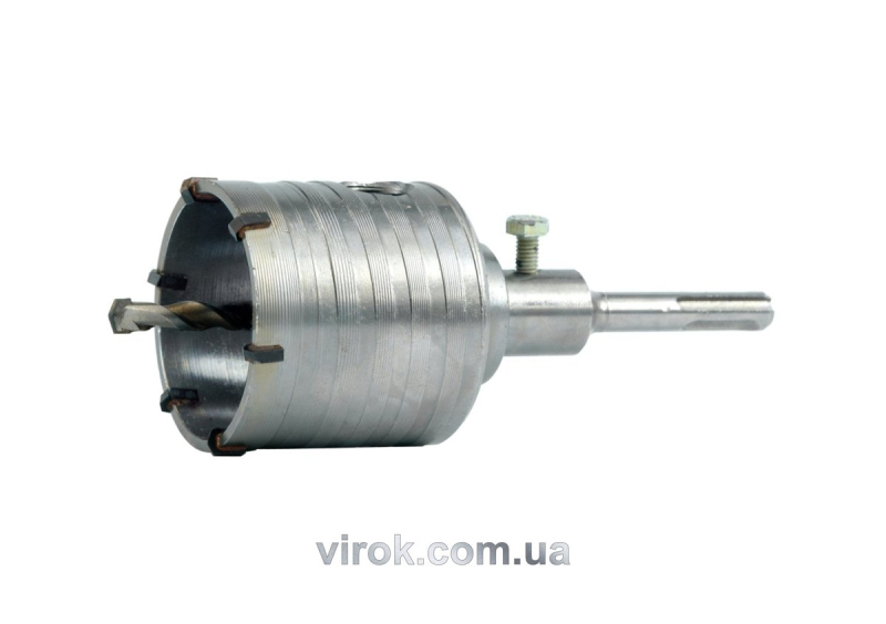 Свердло коронка по бетону VOREL : Ø= 80 мм, з направляючою, SDS хвостовик [20]