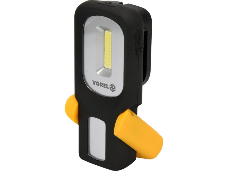 Світильник для майстерні COB LED VOREL 82723, 3 Вт, 100 лм, АКБ USB