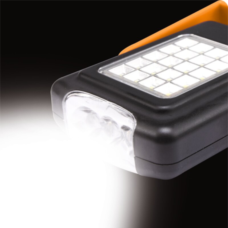 Светильник для мастерской поворотный VOREL 82730, 20+3 LED, 3xAAA