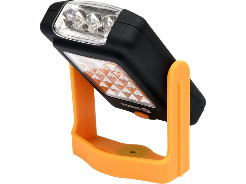 Светильник для мастерской поворотный VOREL 82730, 20+3 LED, 3xAAA