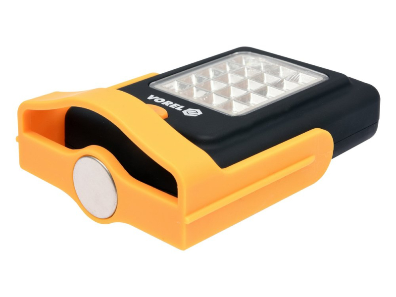 Светильник для мастерской поворотный VOREL 82730, 20+3 LED, 3xAAA