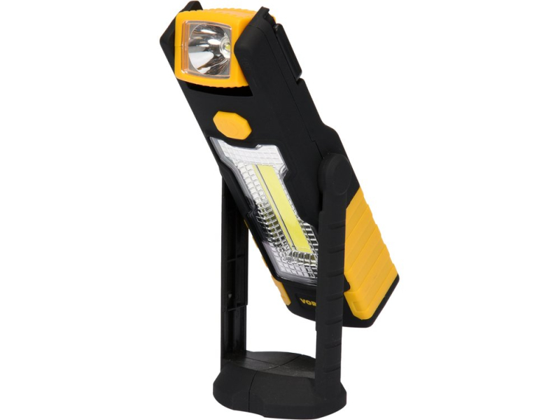 Світильник для майстерні COB LED VOREL 82733, 3+1 Вт, 220+70 лм, 3xAAA