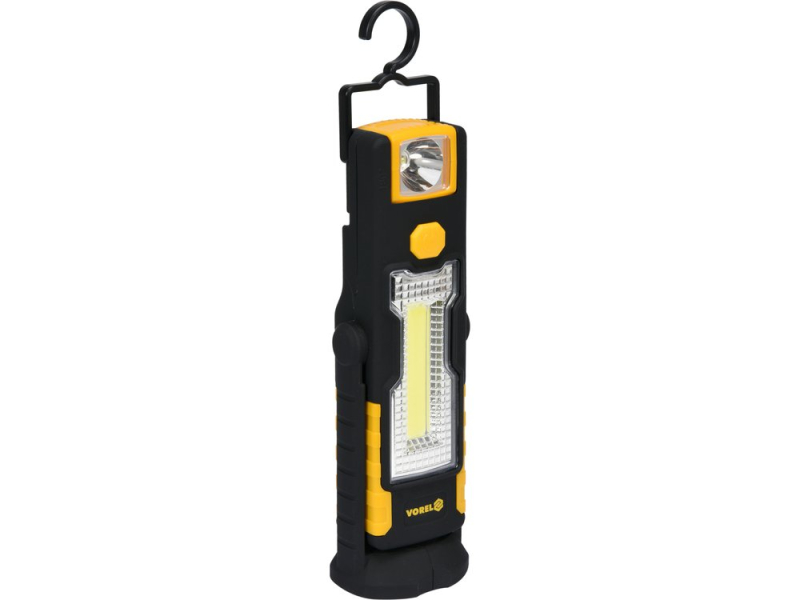Світильник для майстерні COB LED VOREL 82733, 3+1 Вт, 220+70 лм, 3xAAA
