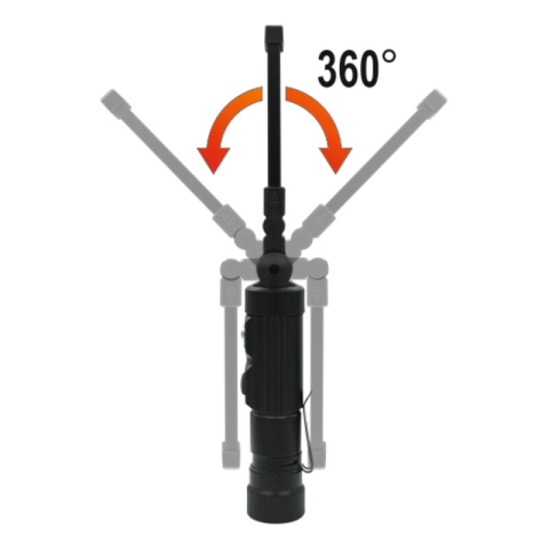 Светильник для мастерской COB LED VOREL 82734, 3+3 Вт, 300 лм, АКБ USB