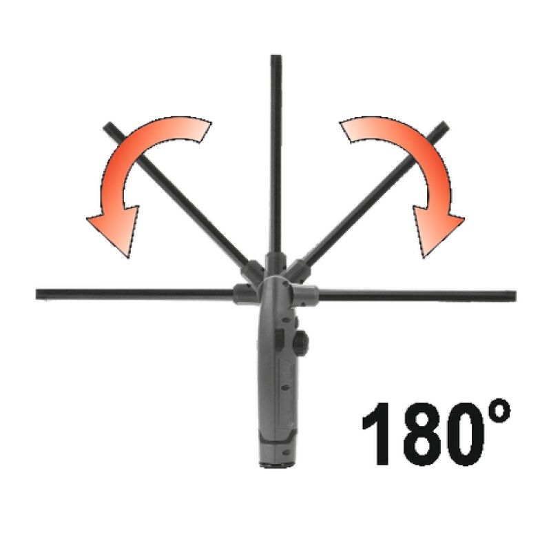 Светильник для мастерской поворотный STHOR 82743, 8 Вт, 50-500 лм, IP63