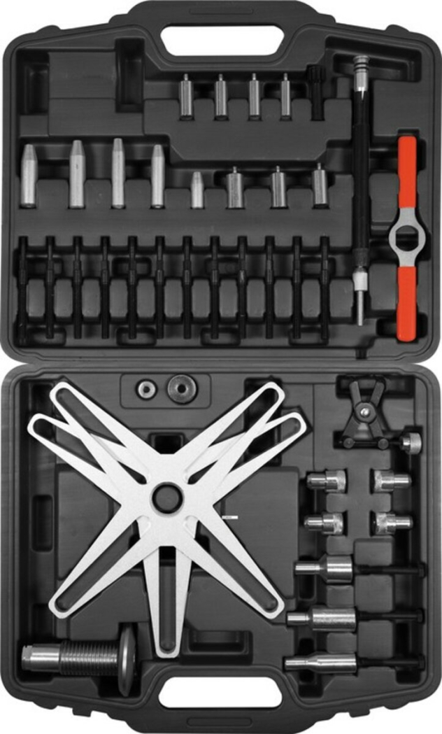 Інструменти для обслуговування муфт зчеплення YATO ряду SAC, компл. 43 елем.