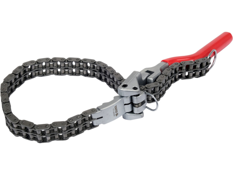 Ключ до оливного фільтру ланцюговий YATO : Ø=60-160 мм, з хром-ванадію [6/24]