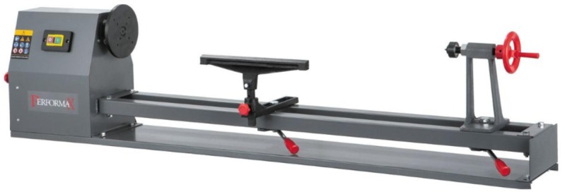 Токарний верстат по дереву PERFORMAX PWL-1440L: 0,35 кВт. центр 1000 мм.