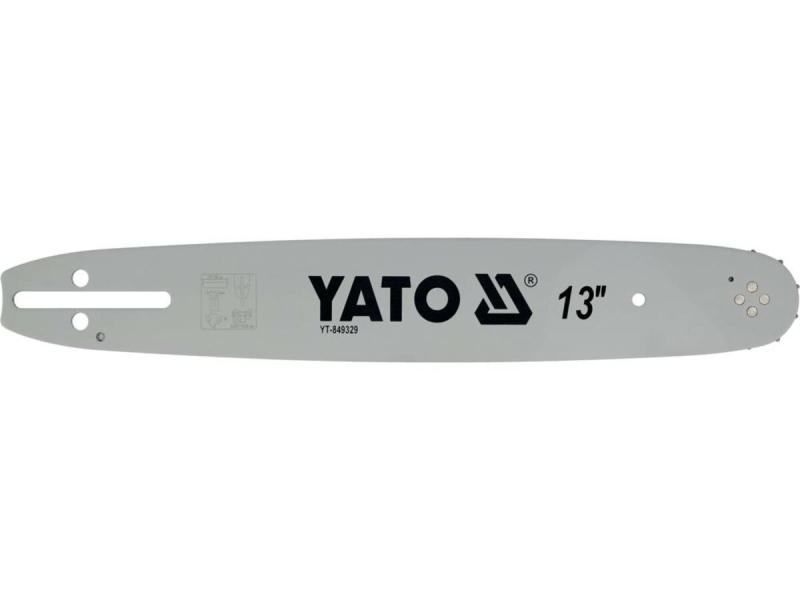 Шина для пили YATO l= 13"/ 33 см (56 ланок) 0,325" (8,25 мм).Т-0,05" (1,3 мм)---YT-849449 [20]