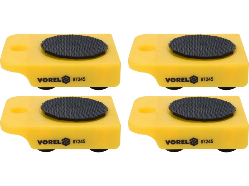 Комплект візків для меблів VOREL 87245, до 150 кг, 5 предметів