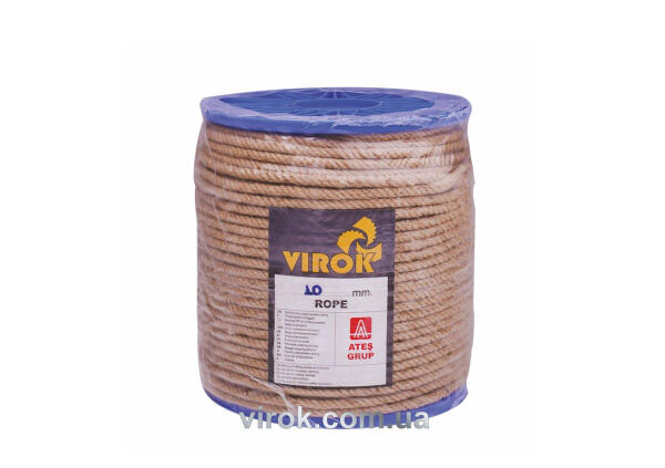 Канат джутовий ЕВА 14 мм x 100 м. (пластикова бобіна)(+,-) 5% (86V141)