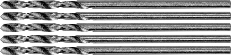 Свердло по металу PREMIUM YATO: HSS 4241 до нержав. і високолегов. сталі,литва, Ø=2.0х50мм, 5шт[100]