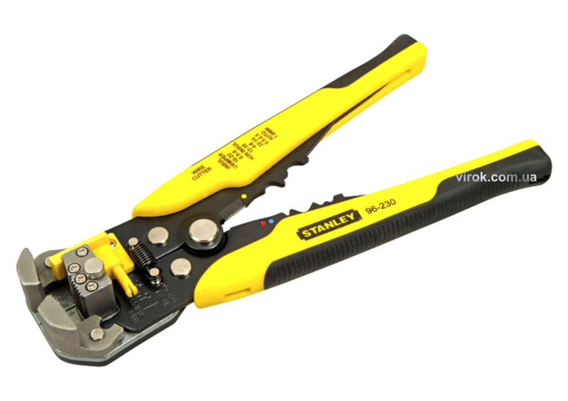 Кліщі для обтискання і зачистки проводів STANLEY, Ø=0,8-2,6 мм