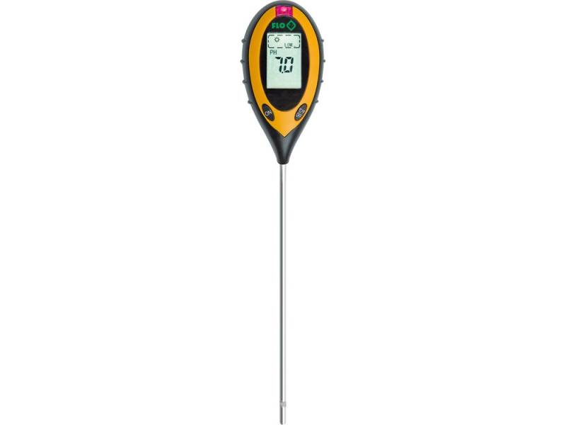 Тестер параметрів грунту VOREL 4 в 1; U= 9V, FLO (89000)
