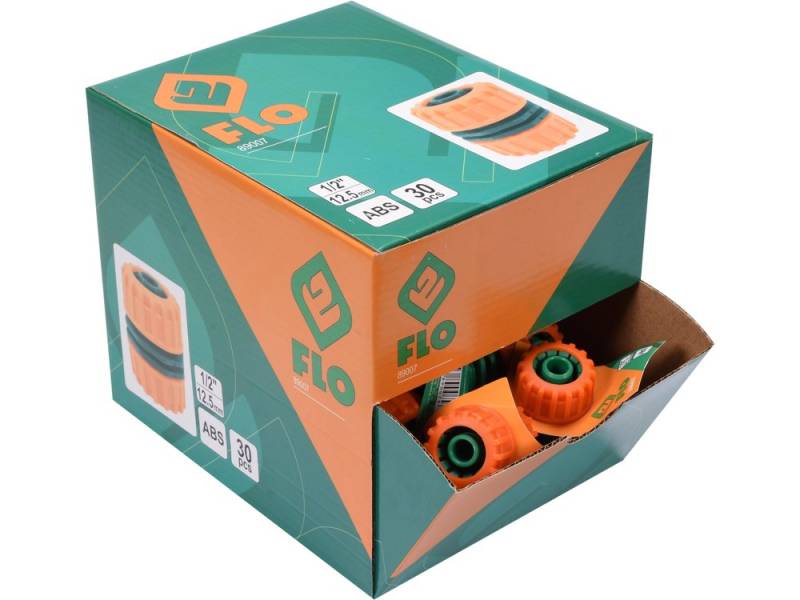 Муфта ремонтна для шланга 1/2" FLO 89007, поліпропілен