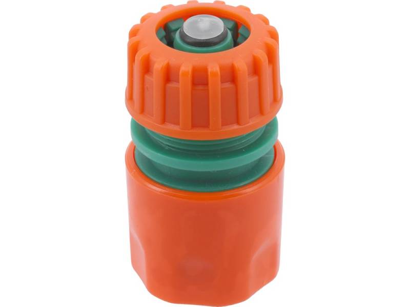Коннектор для шланга быстросъемный FLO 89226, 1/2", аквастоп