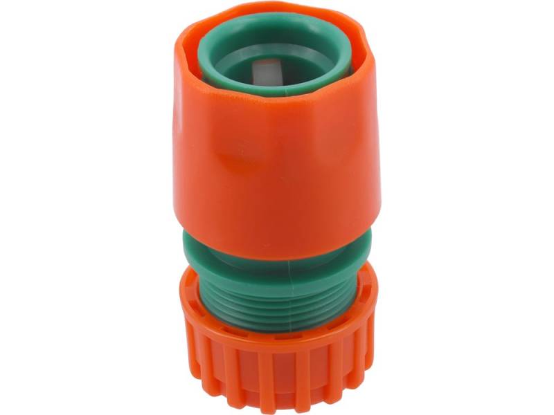 Коннектор для шланга быстросъемный FLO 89226, 1/2", аквастоп