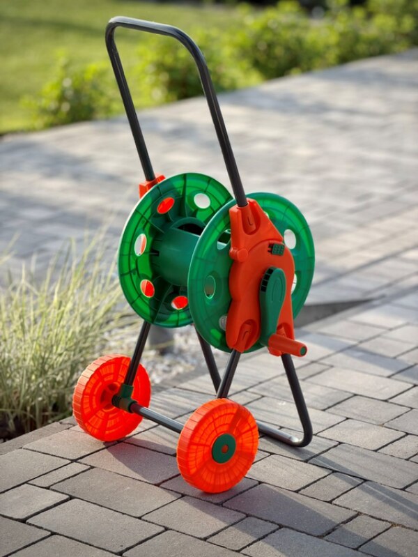 Візок з котушкою FLO для шланга 5/8"/30 м; 1/2"/45 м (89335)