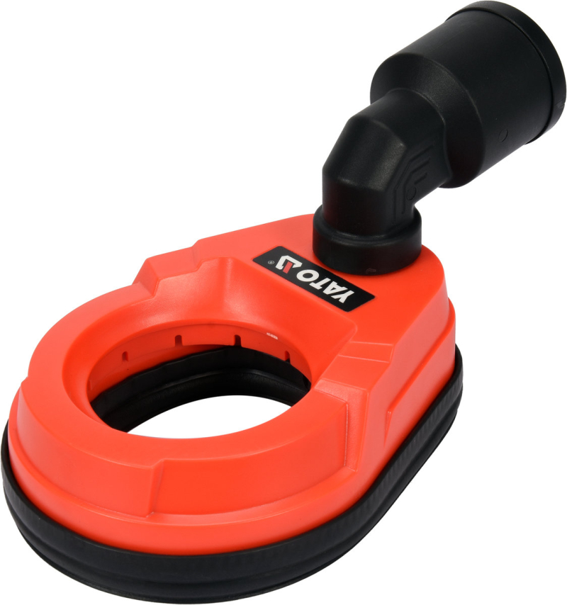 Насадка пиловловлювальна YATO при свердлінні корончатими свердлами Ø≤90 мм, зона дії 26-39 мм [18]