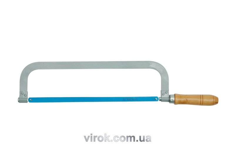 Ножівка по металу VOREL : L= 300 мм, дерев'яна ручка [12/48]