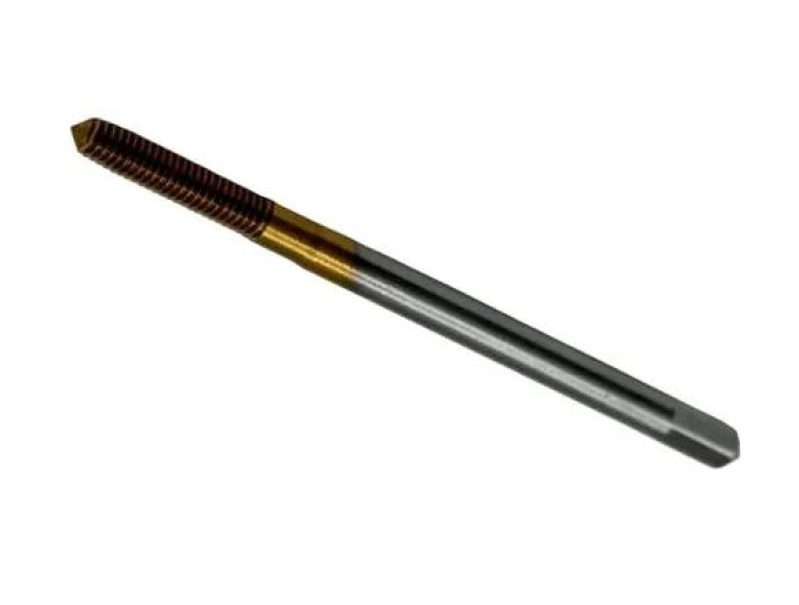 Метчик бесстружечный (раскатник) M 2.5х0.45 Р6М5К5 с покрытием TiN OTTIMO