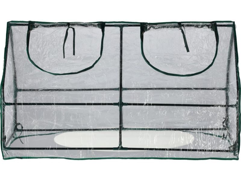 Міні-теплиця присадибна FLO, 120х 60х 60 см з ПВХ (90001)