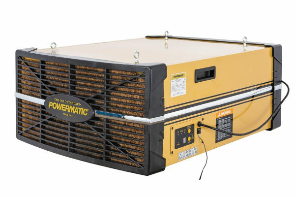 Блок фильтрации воздуха POWERMATIC PM1200: 230В 0,23(0,19)кВт. прод. 1140 1320 и 1620 м³/ч. 5 мкм (PM1200)