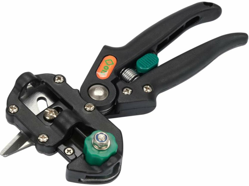 Секатор для щеплення гілок FLO з 2 функціями і 3 вида лез [20]