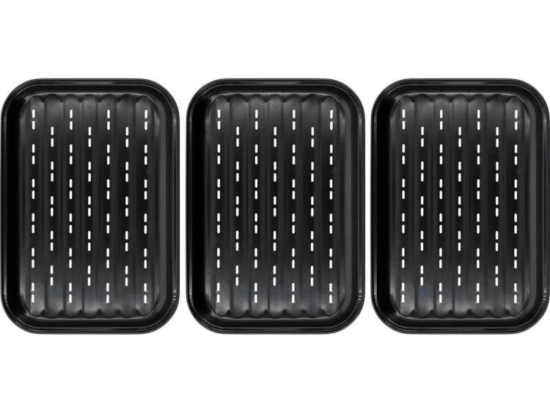 Лотки для гриля LUND 345x 245x 25 мм, 3 шт (99851)