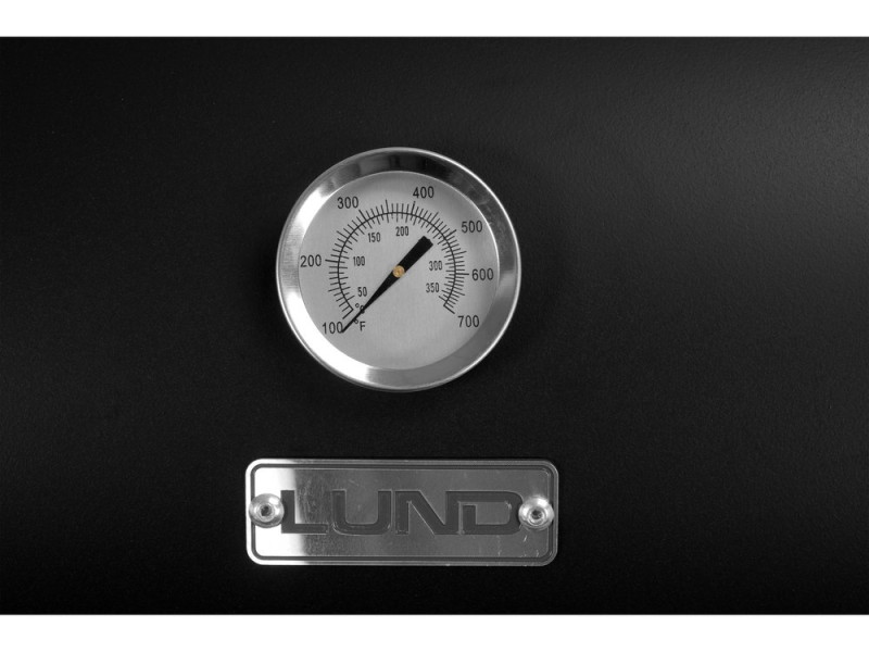Гриль угольный с коптильней LUND 99909, решетки 64х37 и 33х33 см