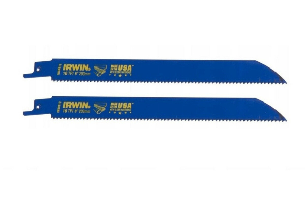 Полотно биметаллическое по металлу и дереву IRWIN 810RVB 203 мм 10TPI 2 шт