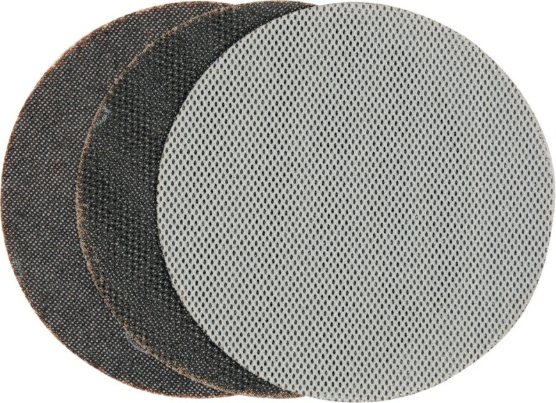 Диск шліфувальний на липучці YATO : Ø= 225 мм. G150, з абразивної сітки для штукатурки, 3 шт [100]