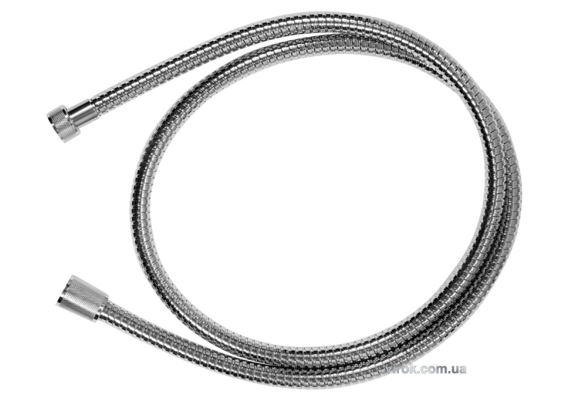 Шланг для душа FALA Ø= 14 мм, з нержавіючою сталевою хромованою гофрою, G 1/2, l= 1,5 м [50]