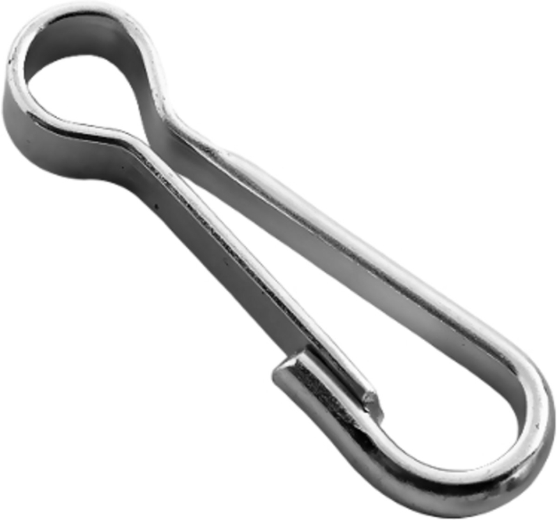 Карабін пружинний гальванічний №100(DW)