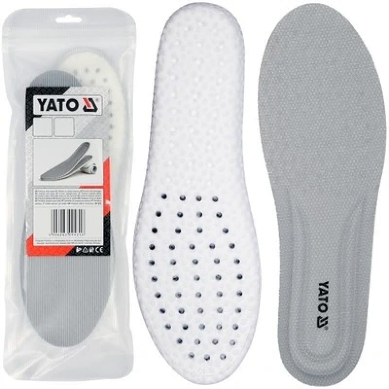 YT-808702 Устілки для взуття YATO; розмір 40 з поліуретану, l= 27 см