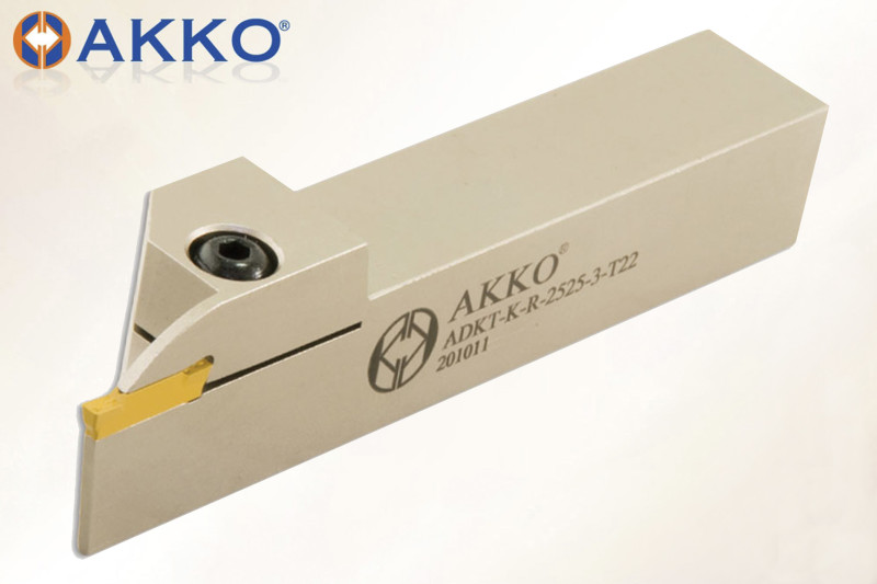 Різець канавковий зовнішній ADKT-K-R-2525-2-T15 AKKO