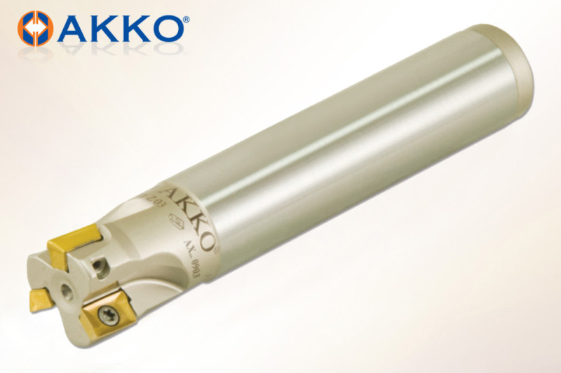 Фреза концевая AEM90-AX0602-D10-C10-L080-Z02 под пластину AXMT 0602.. AKKO