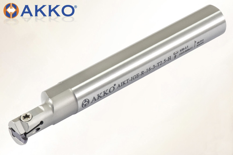 Різець канавковий внутрішній з ЗОР AIKT-IGE-R-10-2-T3-H AKKO